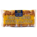 McCain Golden Crisp Ovenable Cheddar Cheese Breaded Stuffed Jalapeno - Appetizer, 3 Pound -- 4 per case.
