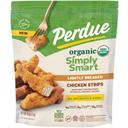 Simply Smart Organic Lightly Breaded Chicken Breast Strips, 16 Ounce -- 12 per case