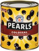 Pearls Colossal Pitted Olives, 49 Ounce -- 6 per case.