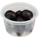 Pearls Black Ripe Olives, 1.2 Ounce Cup -- 96 per case.