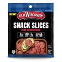 Old Wisconsin Beef Salami Charcuterie Snack Slices, 5 Ounce - 12 per case