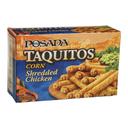 Posada Shredded Chicken Taquitos, 1.1 Ounce -- 192 per case.