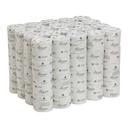 Envision White 2 Ply Standard Embossed Bathroom Tissue Roll -- 80 per case.