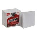 Brawny Industrial Medium Duty All Purpose DRC 1/4 Fold Wipers White -- 1170 per case.