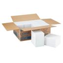 Essence Impressions 17x17 1/4-Fold Linen Replacement Dinner Napkins White -- 800 per case.
