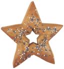 SuperPretzel Star Shape Whole Grain with Blue and White Salt Soft Pretzel -- 100 per case.