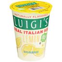 Luigis Lemon Real Italian Ice Cup, 10 Ounce -- 12 per case.