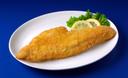 Brewers Choice Battered Skin On Haddock Fillet, 11 Ounce of 28-37 Pieces, 20 Pound.