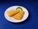 Dixie Crunch Breaded Wedge Alaska Pollock Fillet, 3.6 Ounce of 54 Pieces, 12 Pound.