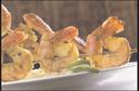 Icelandic Samband Of Iceland Big Bobs Lightly Marinated Skewer Shrimp, 2.5 Pound -- 4 per case.