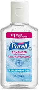 Purell Advanced Hand Sanitizer Refreshing Gel, 1 Ounce -- 250 per case