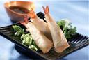Handy Vannamei 31/40 Shrimp Wraps -- 100 per case.