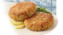 Handy Seafood 3 Ounce Crab Cakes, 2 count per pack -- 12 per case.