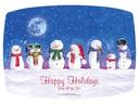 Hoffmaster Paper Snowman Greetings Placemat, 9.75 x 14 inch -- 1000 per case.