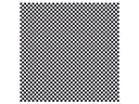 Hoffmaster Waxed Black and White Check Basket Liner/Sandwich Wrap, 12 x 12 inch -- 2000 per case.