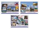Hoffmaster 3 Designs National Pride Paper Placemat, 10 x 14 inch -- 1000 per case.