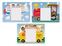 Hoffmaster 3 Designs Kids Menu Paper Placemat, 8.5 x 11.625 inch -- 1002 per case.