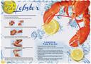 Hoffmaster Lobster Facts Paper Placemat, 9.75 x 14 inch -- 1000 per case.
