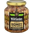 Wild Garden Honey with Nuts, 14 Ounce -- 6 per case