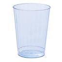 WNA BriteLites Classic Crystal Blue Polystyrene Tall Fluted Tumbler, 10 Ounce -- 240 per case.
