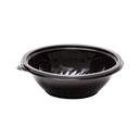 WNA Pack N Serve Standard PET Black Round Bowl, 24 Ounce -- 100 per case.