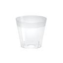 WNA Comet Frosted Shot Glass, 1 Ounce -- 50 per case.