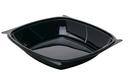 WNA CaterLine PET Black Square Serving Bowl, 32 Ounce -- 200 per case.