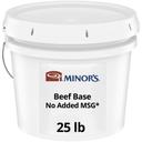 Nestle Minors No Added MSG Beef Base, 25 Pound.