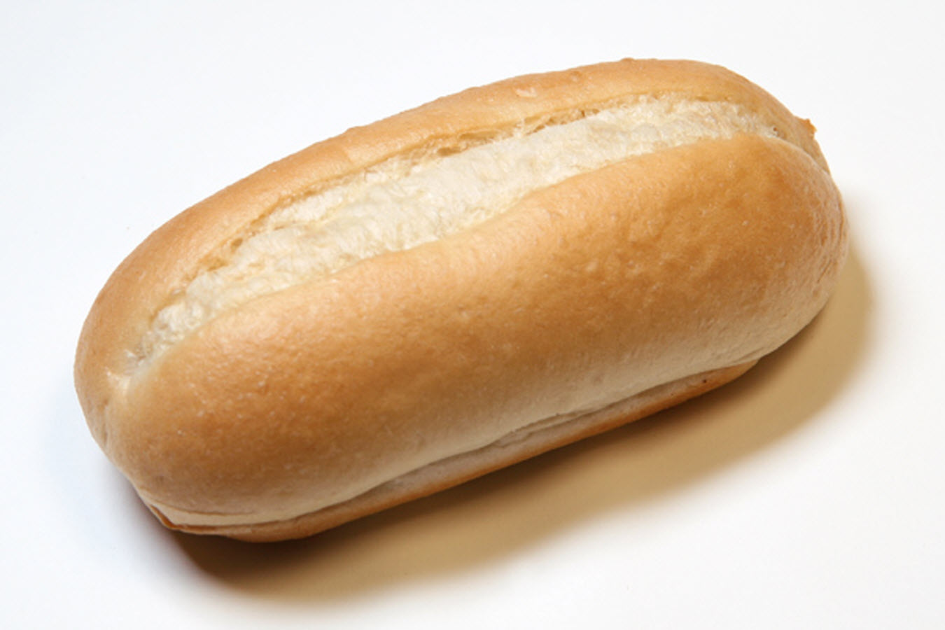 Rotellas White Sliced Split Top Hoagie, 5 inch - 6 per pack -- 9 packs per case.