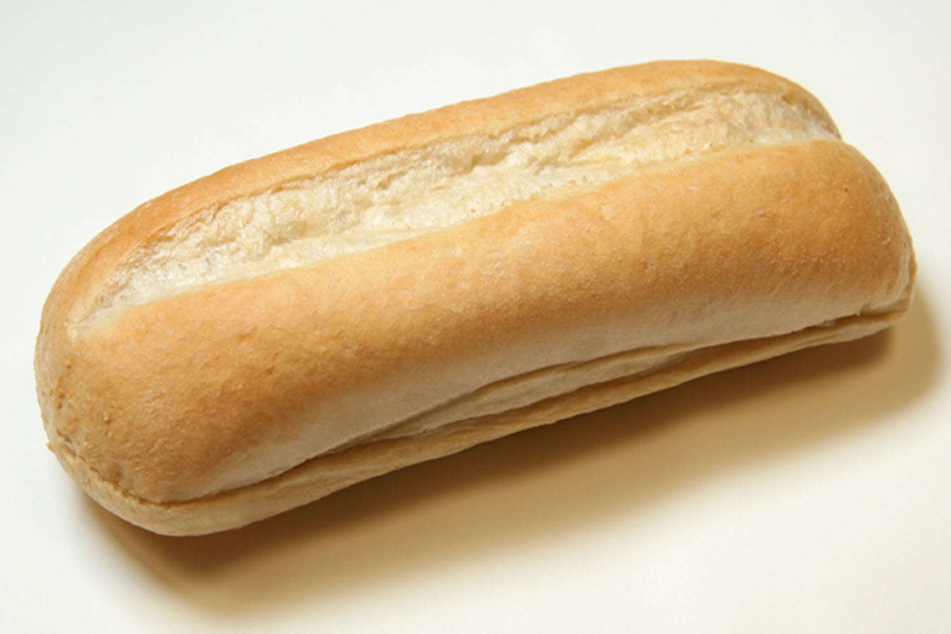 Rotellas White Sliced Mini Hoagie Loaf, 6 inch - 6 per pack -- 6 packs per case.