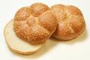 Rotella's Italian Bakery 4.25 inch Diameter Rosette Hamburger Bun, 8 per pack -- 6 packs per case