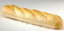 Flowers Foods European Bakers Hinged White Hoagie, 12 inch - 6 per pack -- 8 packs per case.