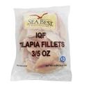 Sea Best 3 to 5 Ounce Skinless Boneless Tilapia Fillet, 5 Pound -- 2 per case