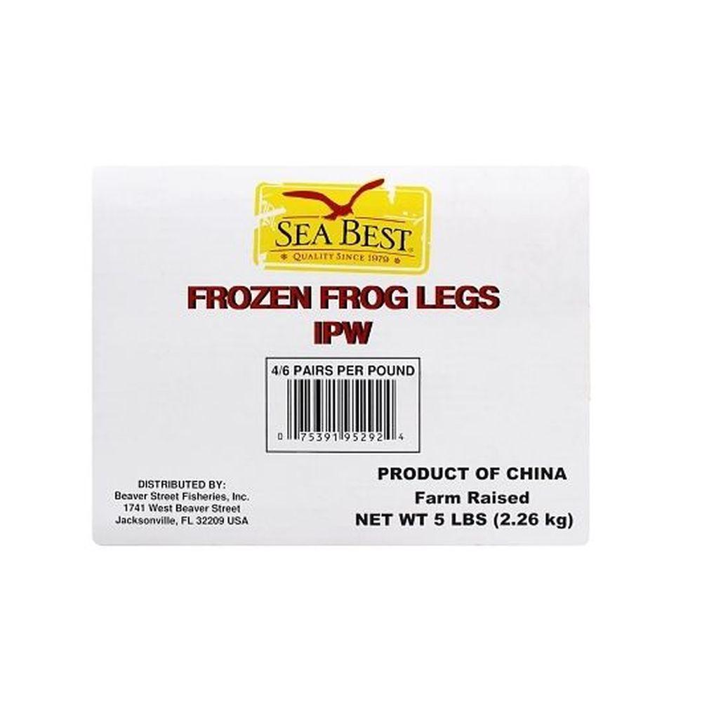 Sea Best 4 to 6 Count Saddle Off Frog Legs, 5 Pound -- 6 per case