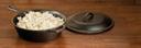 Lodge Cast Iron Covered Deep Skillet, 3.3 Quart.
