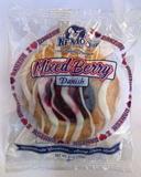 Nemos Round Mixed Berry Danish with Icing, 4 Ounce -- 12 per case