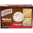 Lance Nekot Vanilla Creme Sandwich Cookies, 6.8 Ounce -- 12 per case
