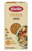 Barilla Chickpea Orzo Pasta, 10 Ounce -- 8 per case