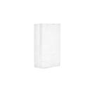 Ajm 12 Pound Plain White Bag, 500 count