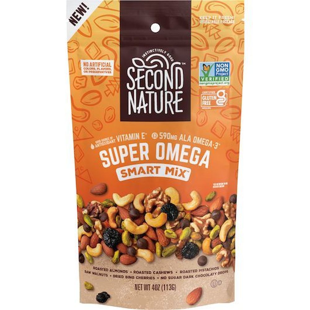 Second Nature Super Omega Smart Mix, 4 Ounce -- 6 per case