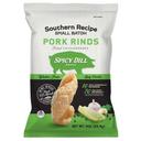 Southern Recipe Small Batch Spicy Dill Pork Rinds, 4 Ounce -- 12 per case