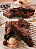 Alden Merrell Desserts Chocolate Fudge Brownie, 52 Ounce -- 4 per case.