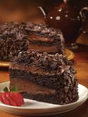 Alden Merrell Desserts Triple Fudge Chocolate Cake -- 2 per case.