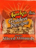 Gurleys Foods Sliced Almonds, 2 Ounce -- 12 per case.
