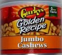 Gurleys Foods Whole Cashews, 9 Ounce -- 12 per case.