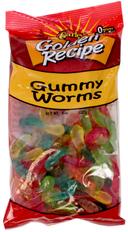Golden Recipe Gummy Worms, 8 Ounce -- 8 per case.