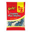 2 For $2 Soft and Chewy Blue Sharks Gummy Candy, 3.5 each -- 12 per case