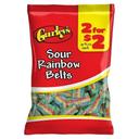 Gurleys Sour Rainbow Belts, 2.25 Ounce - 12 per case