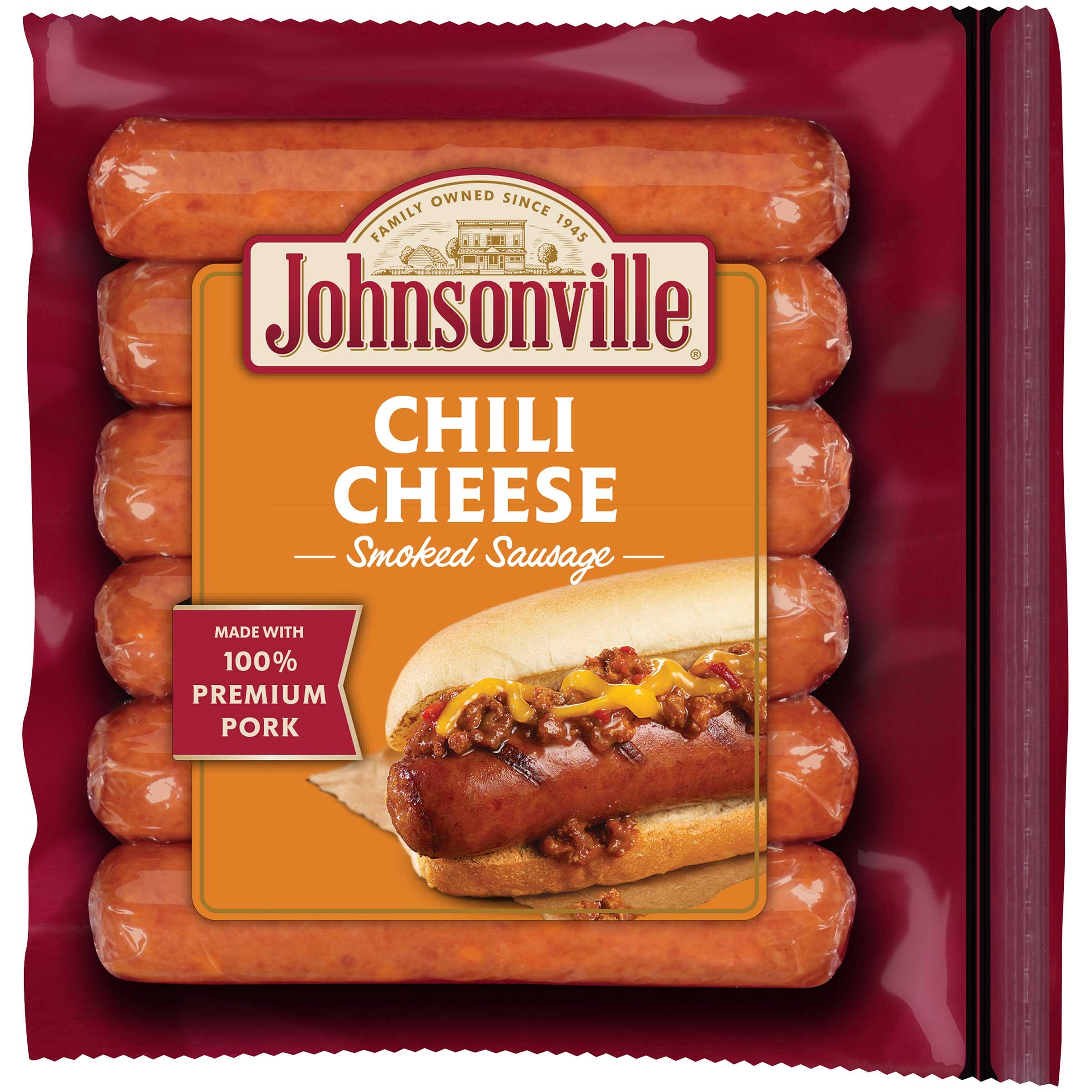 Johnsonville Bold Chili Cheese Smoked Sausage, 14 Ounce -- 10 - Main Image