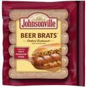 Johnsonville Cooked Beer Pork Sausage Bratwurst Link, 14 Ounce -- 10 per case